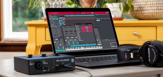 M-AUDIO M-Track SOLO - Interfejs Audio USB - zdjęcie 6