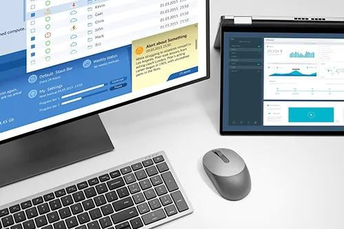 Dell Mobile Wireless Mouse - MS3320W - Black - zdjęcie 3