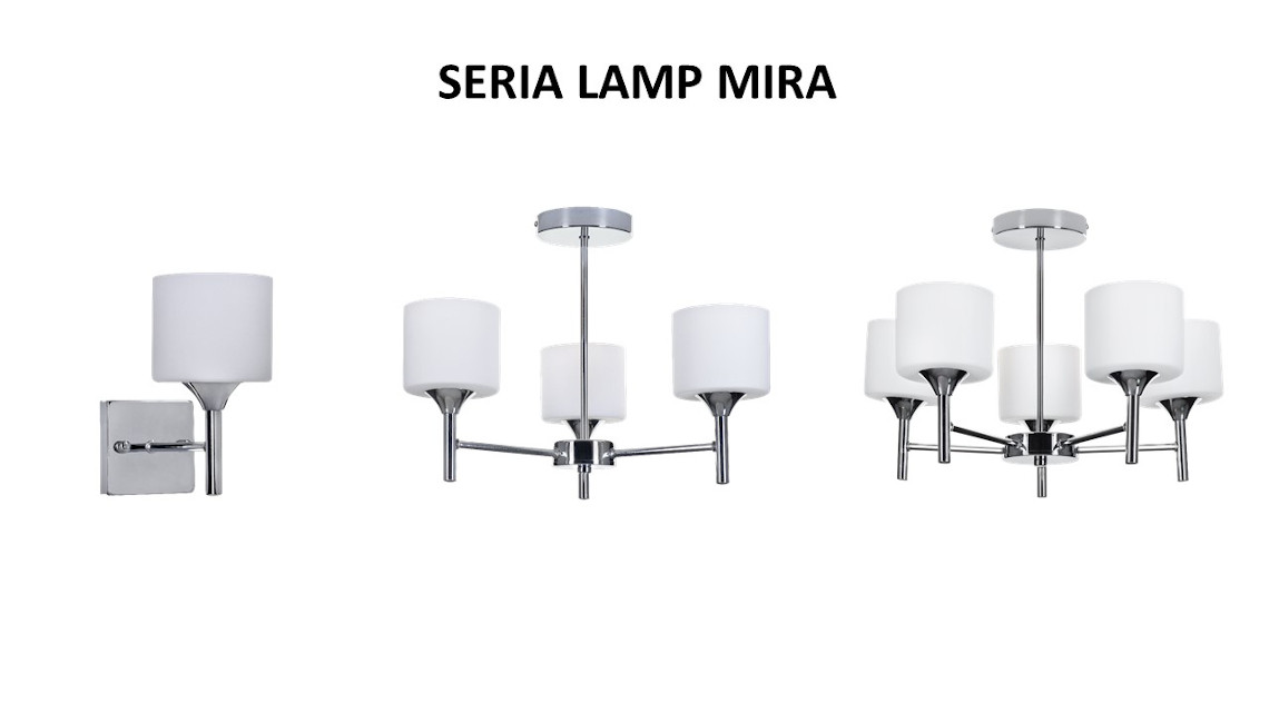 Żyrandol klasyczna lampa sufitowa wisząca Activejet MIRA Chrom 5xE27 do salonu - zdjęcie 4