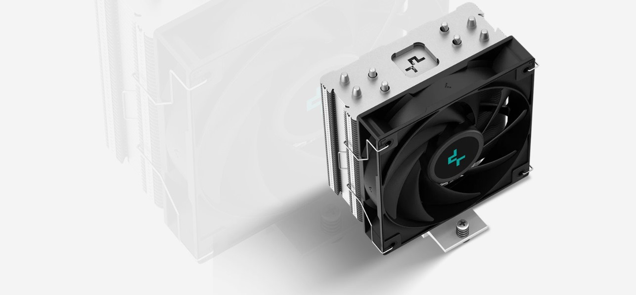 Chłodzenie DeepCool AG400 (R-AG400-BKNNMN-G-1) - zdjęcie 2