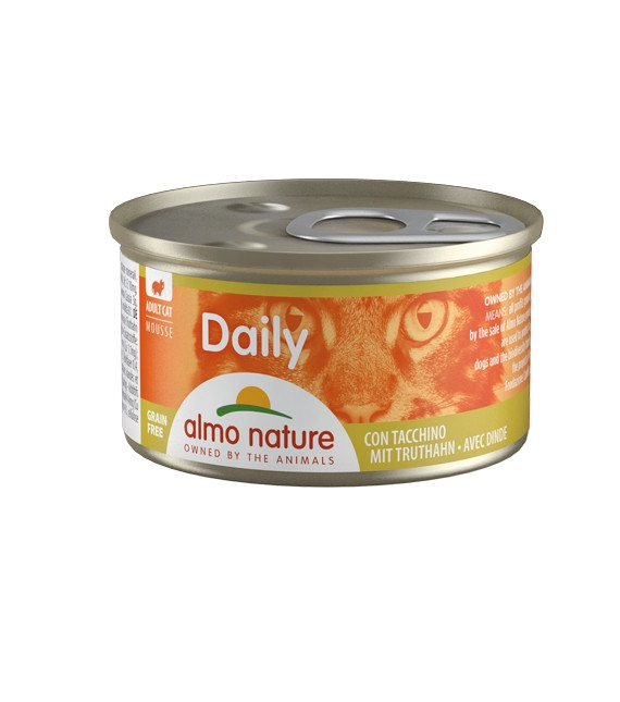 ALMO NATURE Daily Menu Mus z indykiem - puszka 85g - zdjęcie 1