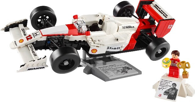 LEGO Icons 10330 McLaren MP4/4 i Ayrton Senna - zdjęcie 2
