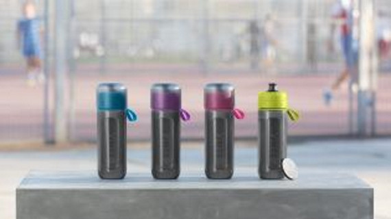 Butelka filtrująca BRITA FILL&GO Active niebieska - zdjęcie 1