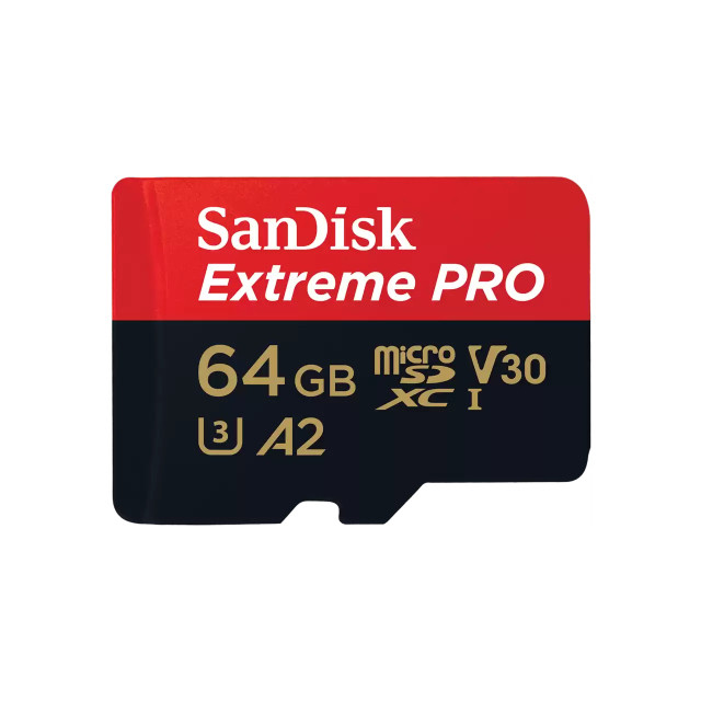 SANDISK EXTREME PRO microSDXC 64GB 200/90 MB/s - zdjęcie 1