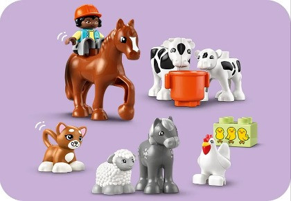 LEGO DUPLO 10416 Opieka nad zwierzętami na farmie - zdjęcie 3
