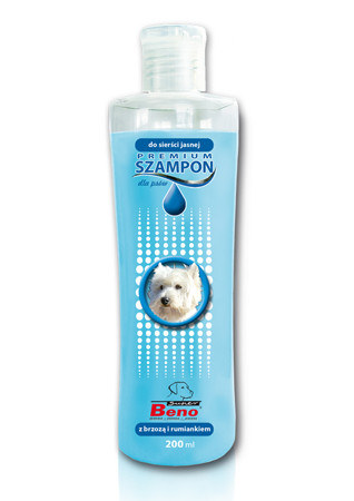 CERTECH Super Beno Premium - Szampon do sierści jasnej 200ml - zdjęcie 1