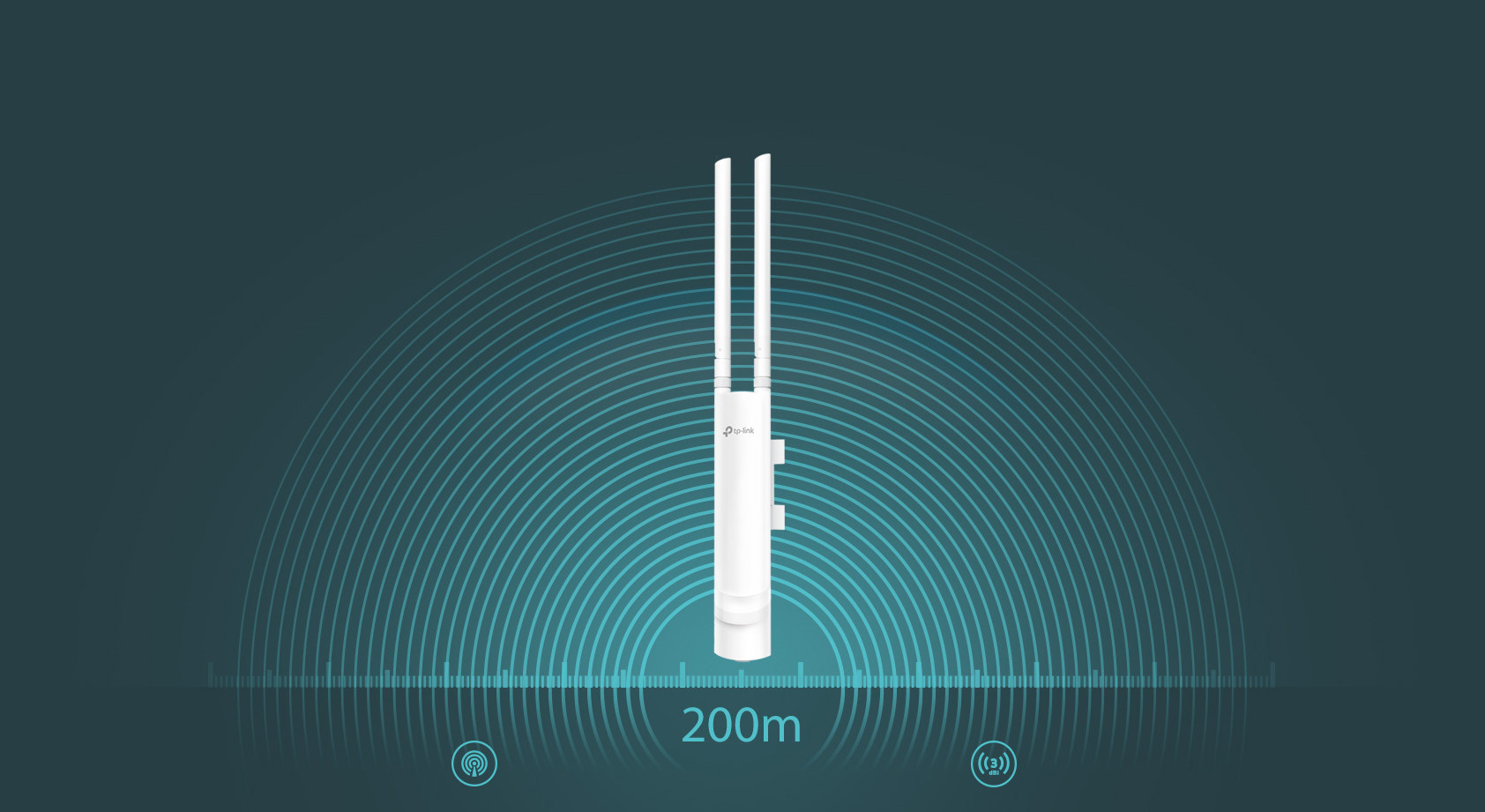 TP-Link EAP110-Outdoor Wireless 802.11n/300Mbps AccessPoint Outdoor - zdjęcie 7