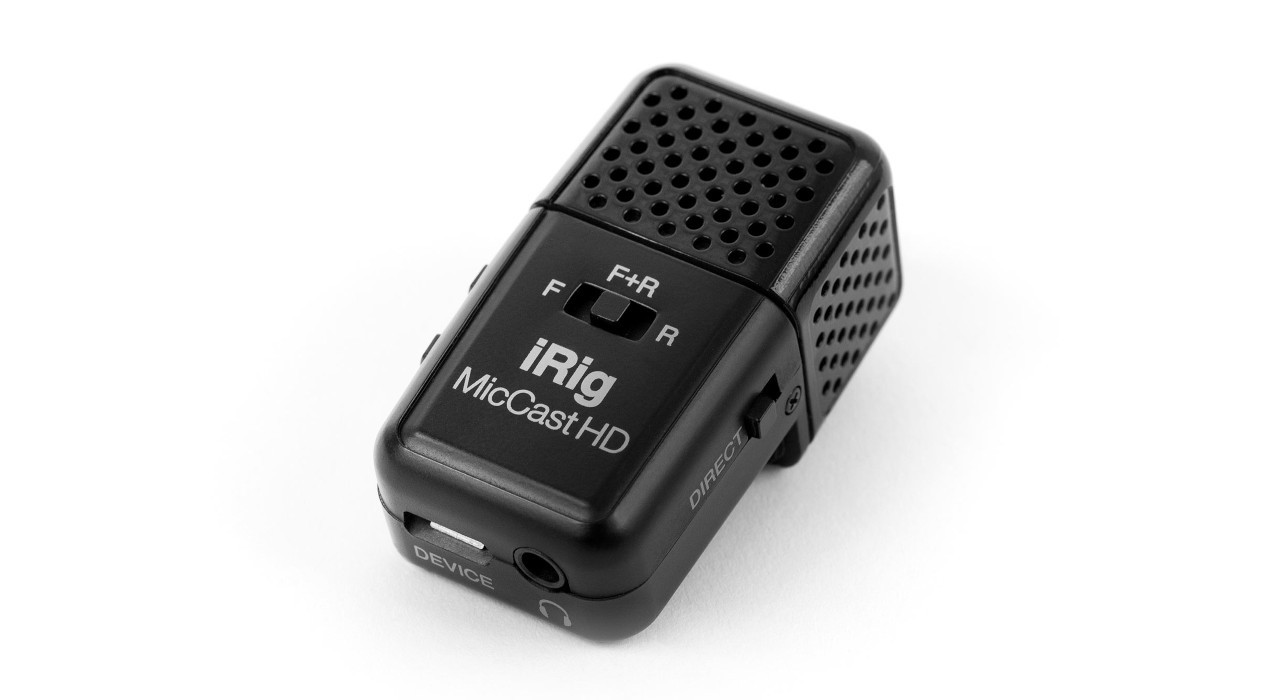 IK iRig Mic Cast HD - Mikrofon poj. iOS/ Android - zdjęcie 1