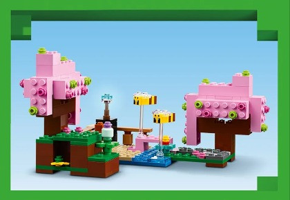 LEGO Minecraft 21260 Wiśniowy ogród - zdjęcie 4