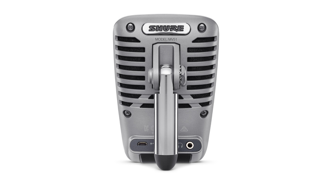 Shure MV51/A - Cyfrowy mikrofon pojemnościowy - zdjęcie 2
