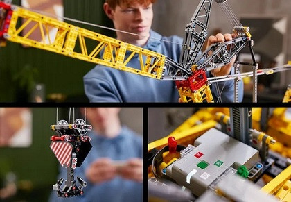 LEGO Technic 42146 Żuraw gąsienicowy Liebherr LR 13000 - zdjęcie 4