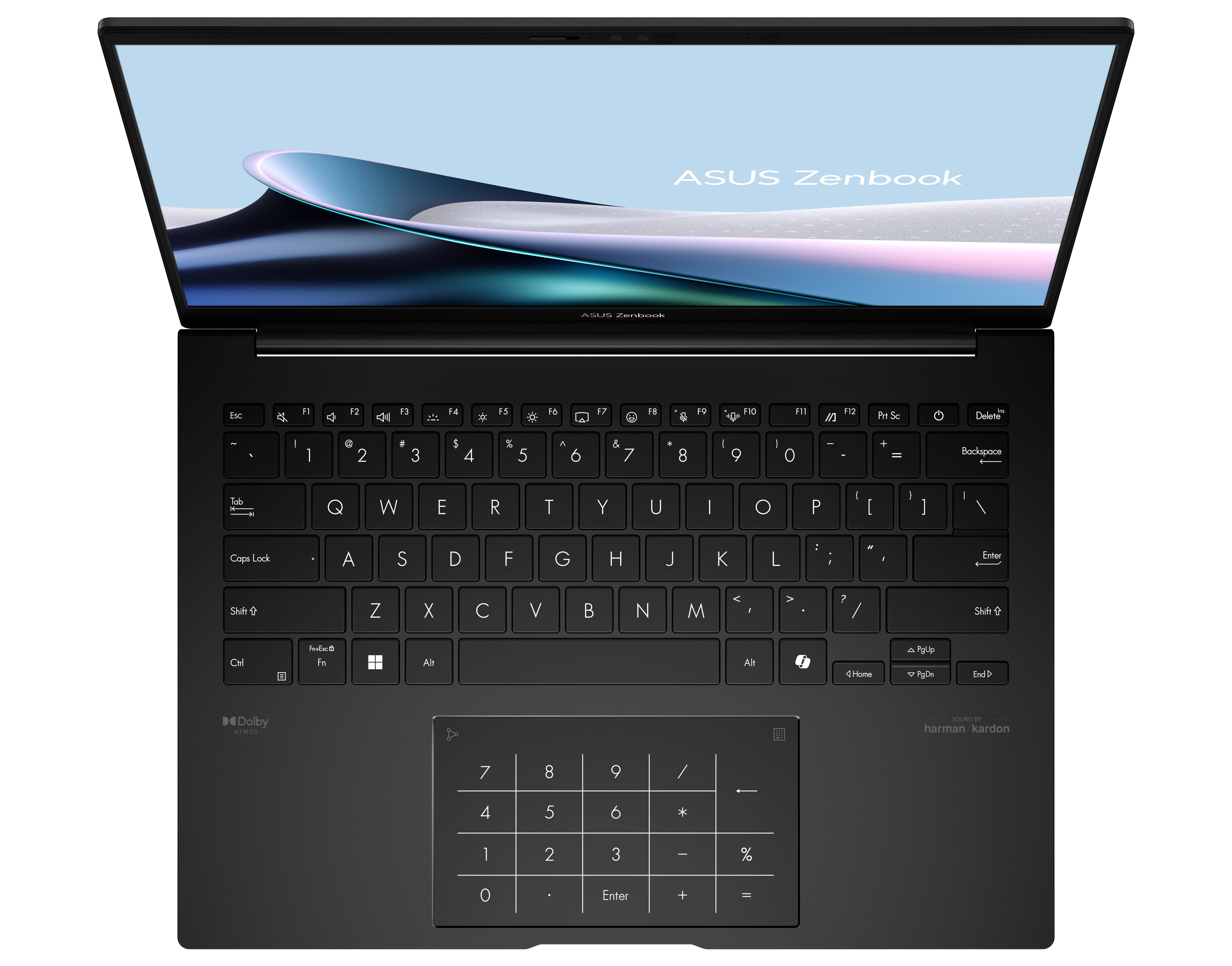 ASUS UM3406HA-WS74T Ryzen 7 8840HS 14"WUXGA Touch OLED 16GB SSD512 BT BLKB Win11 Jade Black (REPACK) 2Y - zdjęcie 3
