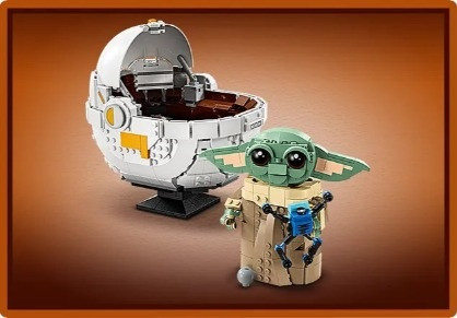 LEGO STAR WARS 75403 Grogu w wózku - zdjęcie 4