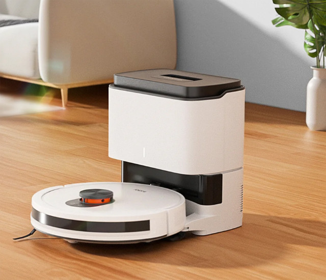 Robot sprzątający ze stacją Roidmi EVE CC (biały) - zdjęcie 2