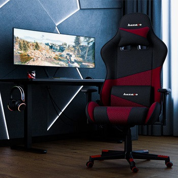 Fotel gamingowy Huzaro Force 6.2 Red Mesh - zdjęcie 3