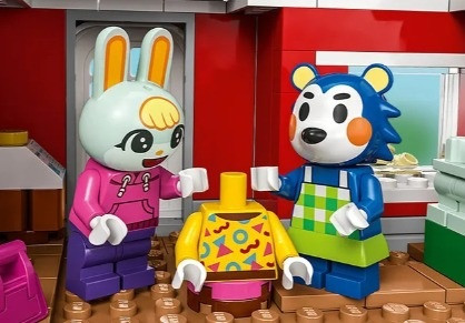 LEGO ANIMAL CROSSING 77055 Able Sisters i sklep odzieżowy - zdjęcie 4