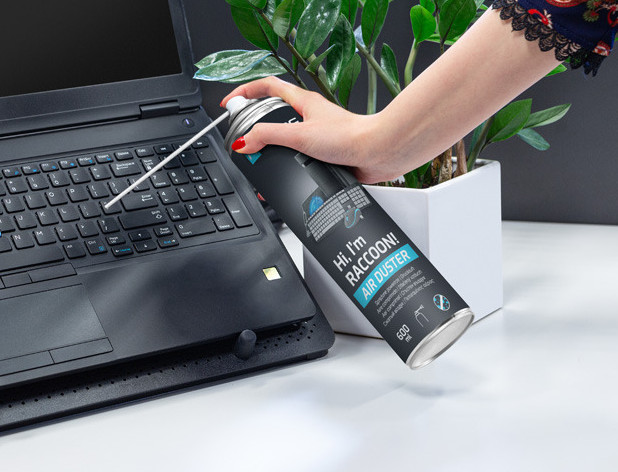 NATEC SPRĘŻONE POWIETRZE RACCOON AIR 600ML - zdjęcie 1