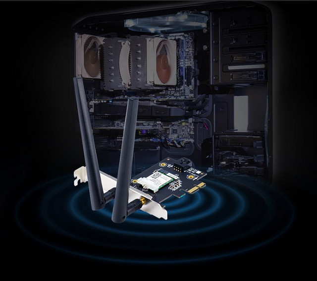 Asus- karta sieciowa PCE-AX1800 - zdjęcie 2
