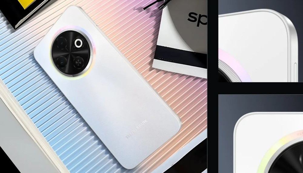 Tecno Spark 30C 8/256GB Orbit White - zdjęcie 1