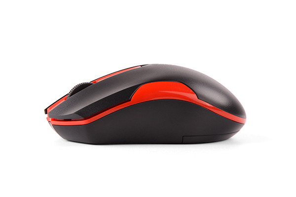 Mysz A4TECH V-TRACK G3-200N-1 Black+Red WRLS - zdjęcie 2