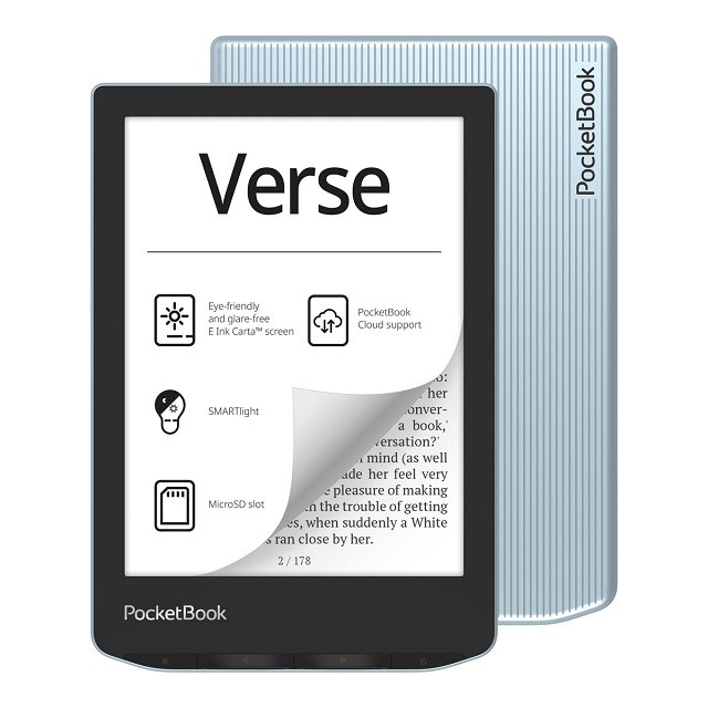 Czytnik e-booków PocketBook Verse 629 6" 8GB Wi-Fi Bright Blue - zdjęcie 1