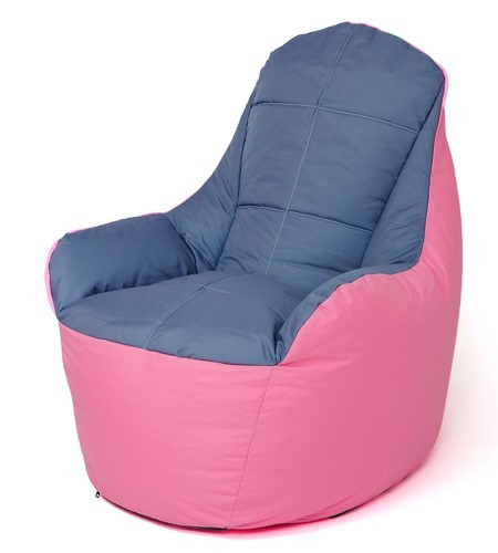 Pufa worek sako BOSS różowy-szary XXL 140x90 - zdjęcie 1