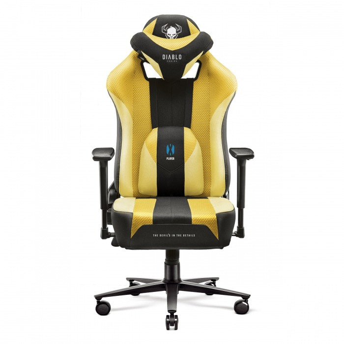 Fotel gamingowy DIABLO X-PLAYER 2.0 Dark Sunflower king fotel - zdjęcie 1