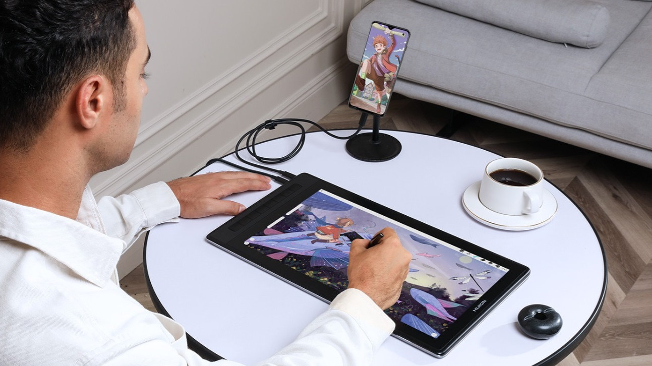 Tablet graficzny Huion Kamvas Pro 16 2.5K - zdjęcie 6