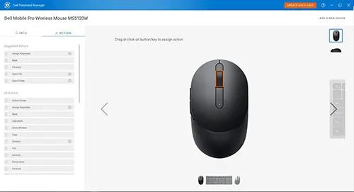 Dell Pro Wireless Mouse - MS5120W - zdjęcie 4