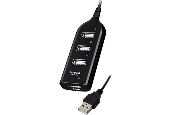 VAKOSS HUB USB 2.0 4 PORTY TC-4502X - zdjęcie 1