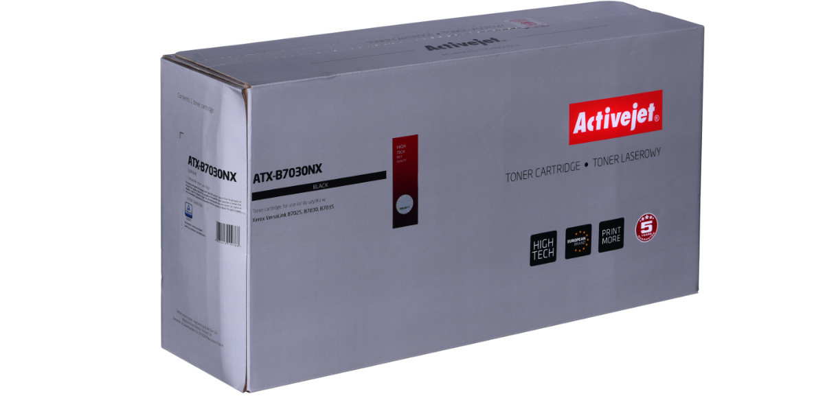 Activejet ATX-B7030NX Toner do drukarki Xerox, zamiennik Xerox 106R03396; Supreme; 30000 stron; czarny. - zdjęcie 1