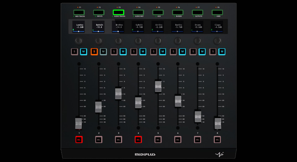 MIDIPLUS Up+ - Kontroler DAW - zdjęcie 1