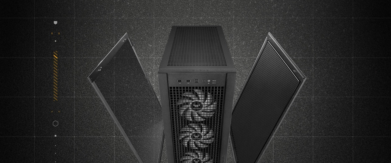 Obudowa Asus TUF GAMING GT302 TG ARGB WHITE - zdjęcie 4