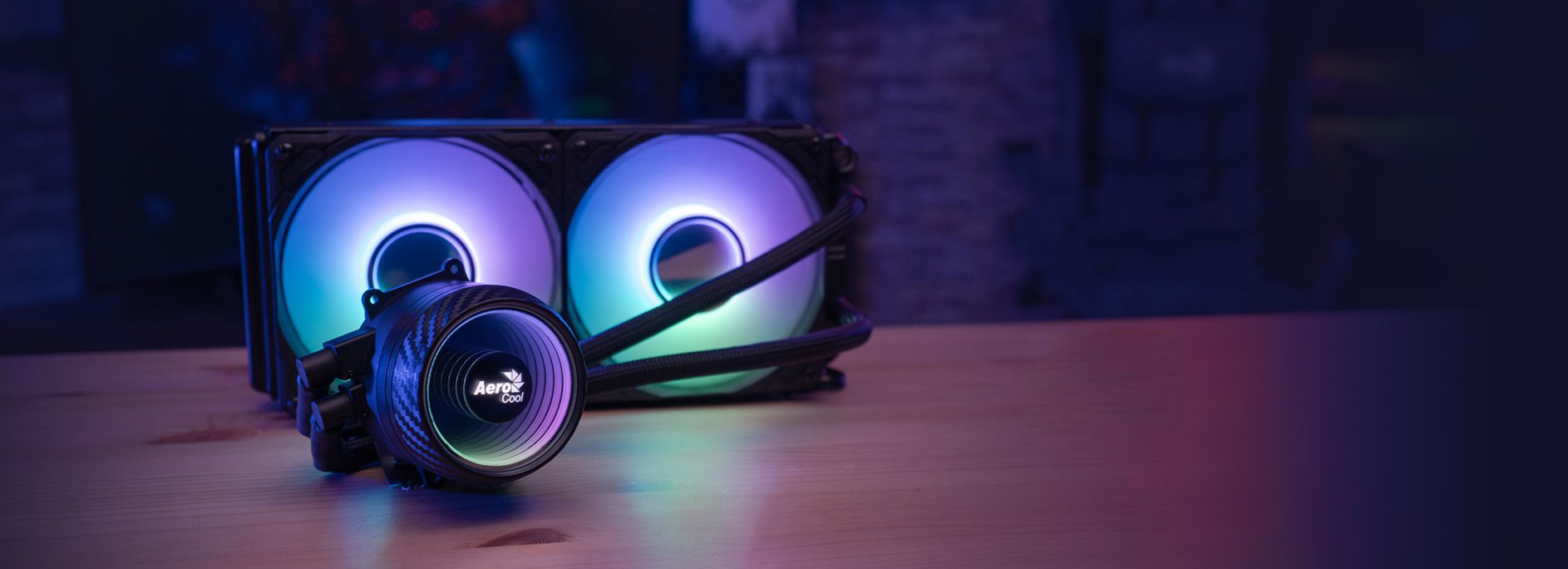 Chłodzenie wodne AEROCOOL PGS MIRAGE L240 ARGB BK - zdjęcie 1