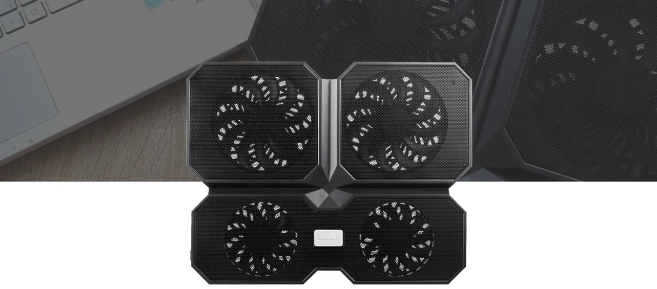Podkładka chłodząca DeepCool MULTI CORE X6 (DP-N422-MCX6) - zdjęcie 1
