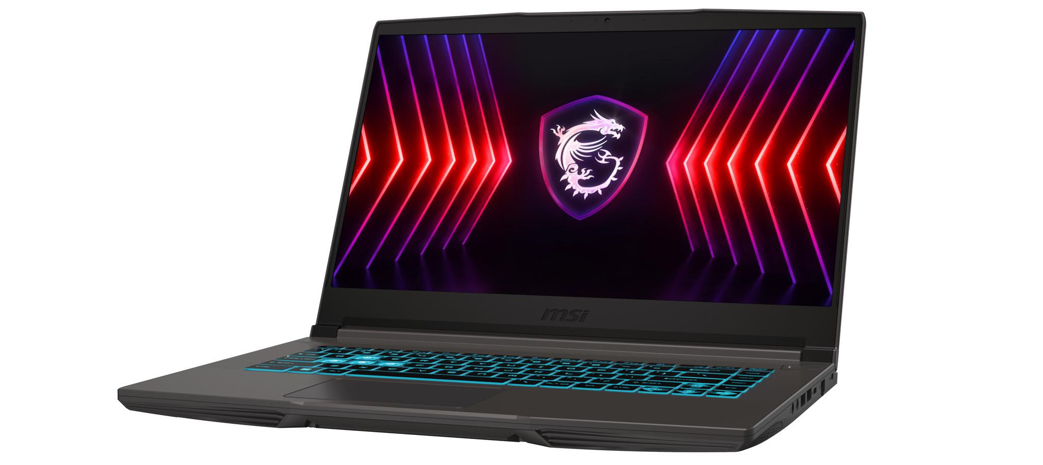 MSI Thin 15 B12UCX-1818XPL i5-12450H 15.6" FHD 144Hz IPS-Level 16GB DDR4 3200 SSD512 RTX 2050 4GB NoOS - zdjęcie 4