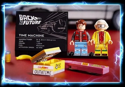 LEGO Creator Expert 10300 Wehikuł czasu z „Powrotu do przyszłości” - zdjęcie 5