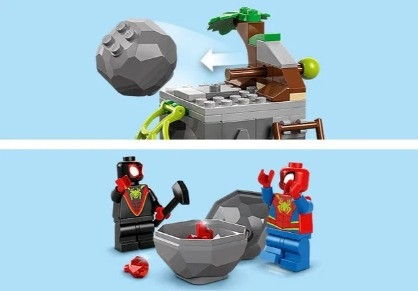 LEGO MARVEL SUPER HEROES 11199 Misja ratunkowa zespołu Spidey’ego w dinoterenówce - zdjęcie 3