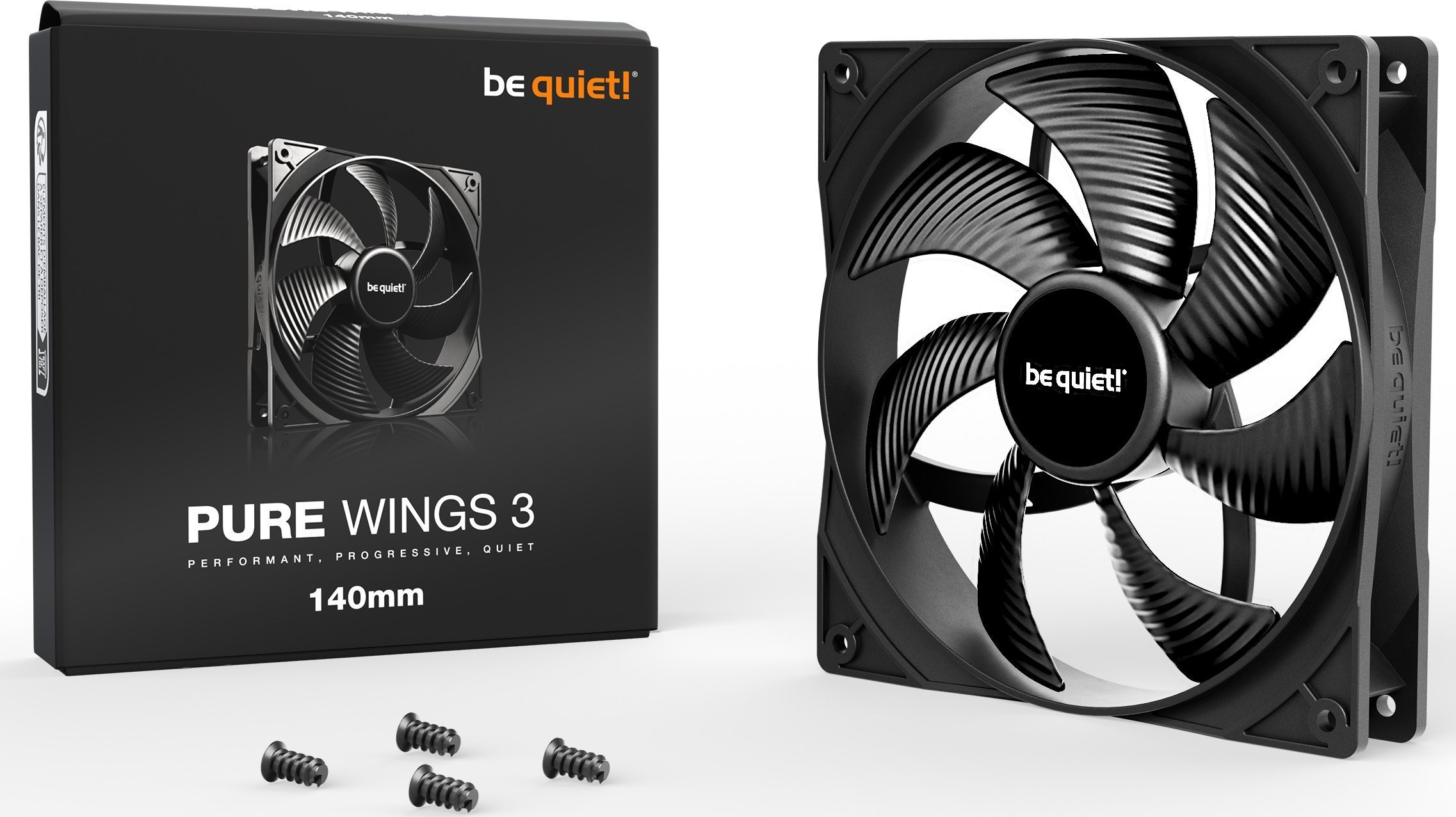 Wentylator BE QUIET! PURE WINGS 3 140mm - zdjęcie 1