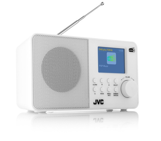 Radio JVC DAB RA-E611W-DAB white - zdjęcie 3