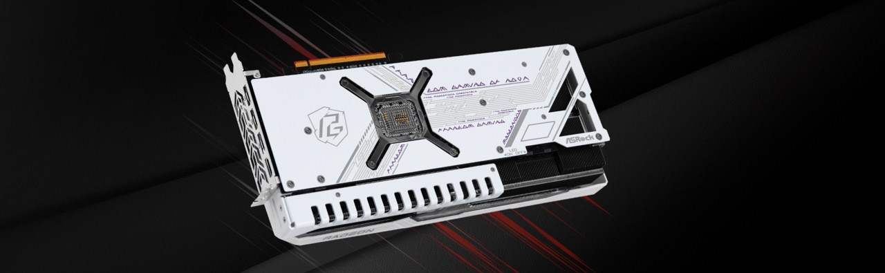 Karta graficzna ASRock RX 7900 XT Phantom Gaming White 20GB OC - zdjęcie 2