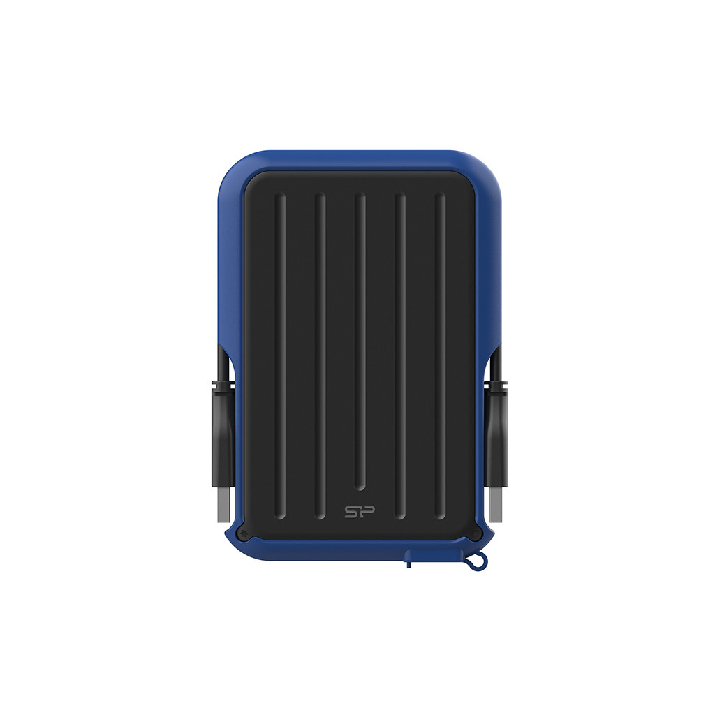 Dysk zewnętrzny HDD Silicon Power Armor A66 (1TB; 2,5"; USB 3.2; Blue; SP010TBPHD66SS3B) - zdjęcie 1