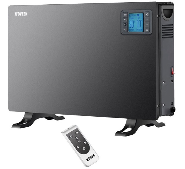 Grzejnik Konwektorowy Noveen CH7100 LCD Smart Black - zdjęcie 1