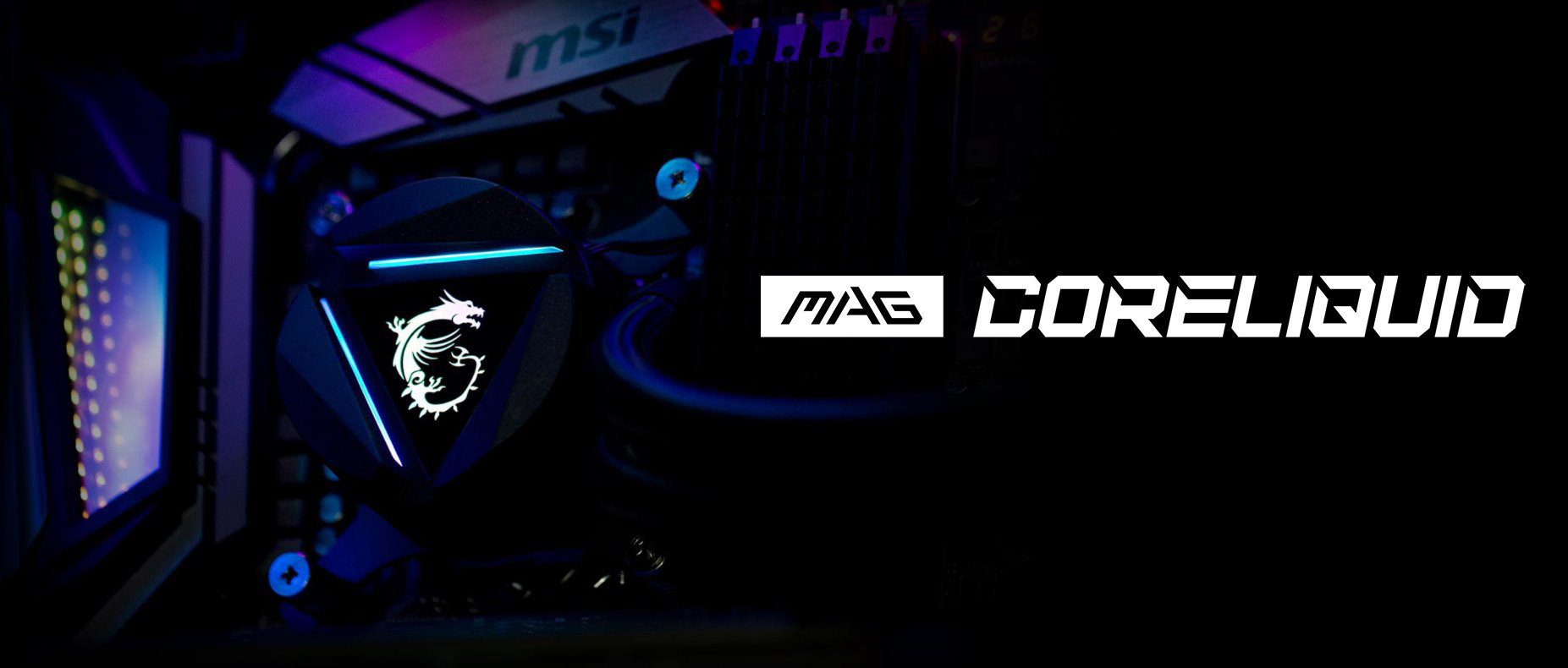 Chłodzenie wodne MSI MAG CORELIQUID 240R V2 ARGB (306-7ZW1B41-813) - zdjęcie 1