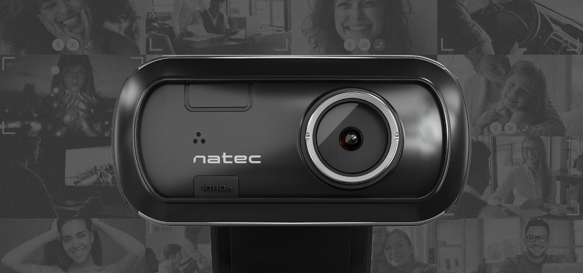 NATEC KAMERA INTERNETOWA LORI FULL HD 1080P - zdjęcie 1
