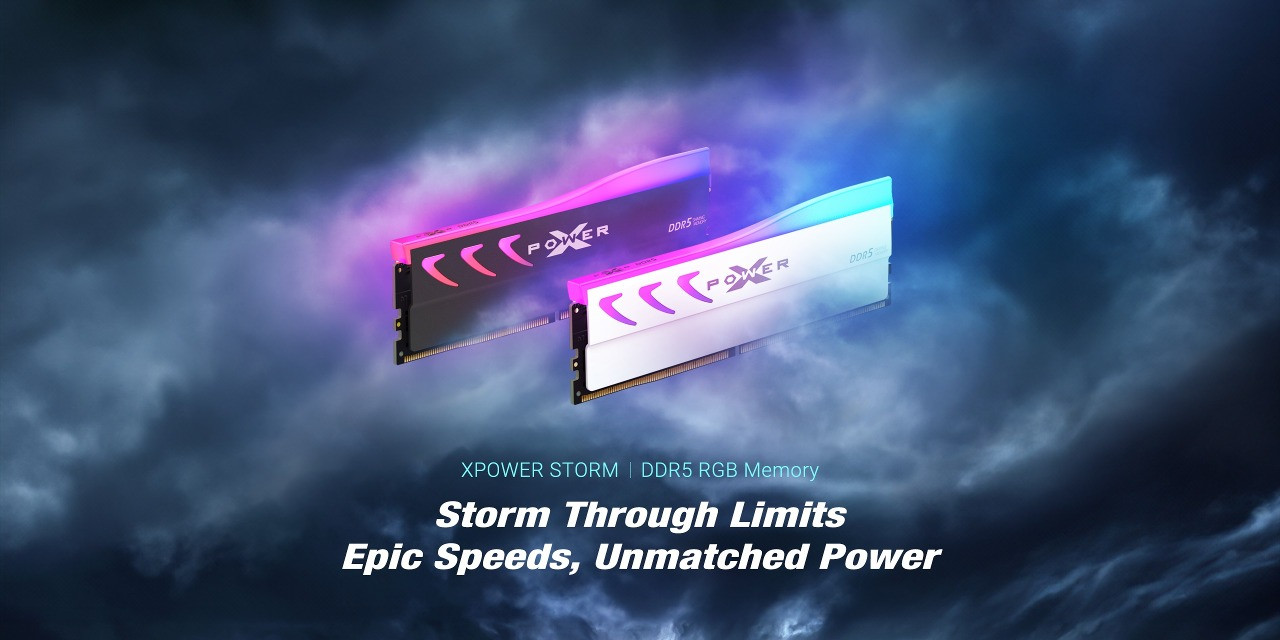 Silicon Power XPOWER Storm RGB Gaming DDR5 64GB (2x32GB) 6400MHz CL32 - zdjęcie 1