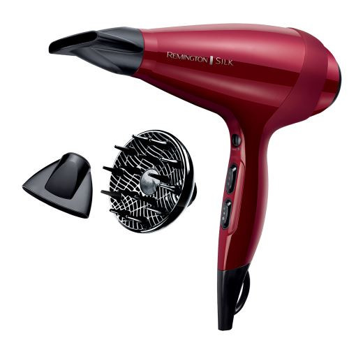 Suszarka do włosów REMINGTON Silk AC9096 (2400W; kolor czerwony) - zdjęcie 1