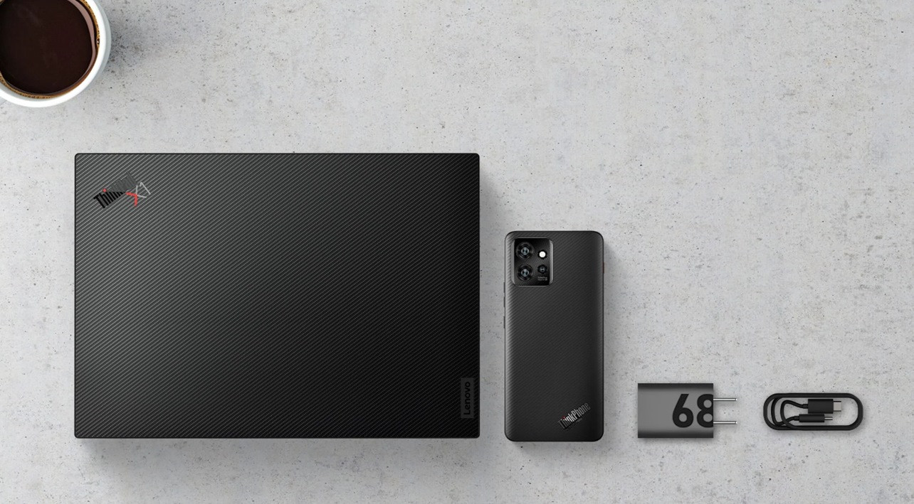 Smartfon Motorola ThinkPhone 8/256GB 6,55" AMOLED 2400x1080 5G DS Carbon Black - zdjęcie 10