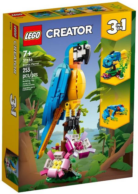 LEGO Creator 31136 Egzotyczna papuga - zdjęcie 1