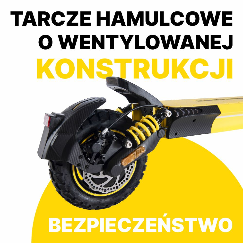 Hulajnoga Elektryczna Manta XRIDER F10 Pro 2x1400W - zdjęcie 10